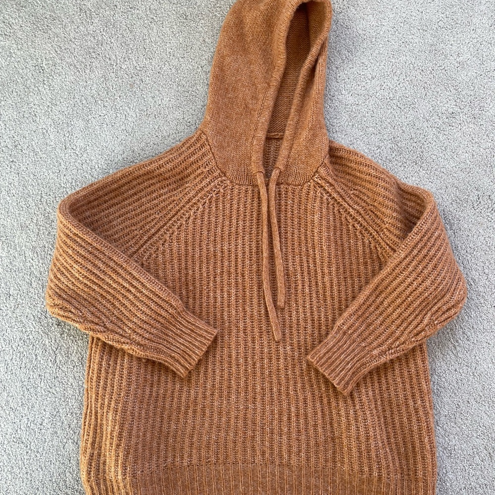 Aerie Tan Knit Sweater